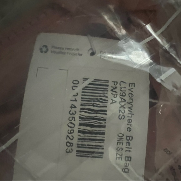 NWT LULULEMON Everywhere Belt Bag Pink Pastel NEW - Picture 2 of 3